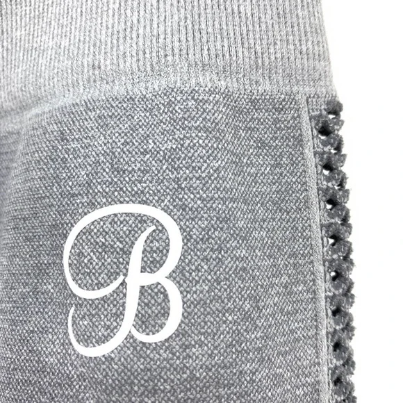 Bombshell Sportswear Women's Size XS Pro Seamless Leggings Gray - Picture 7 of 7